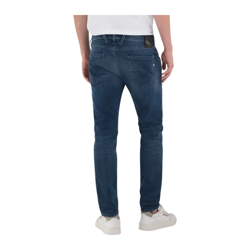 Replay Donkerblauwe Denim Jeans Blue Heren