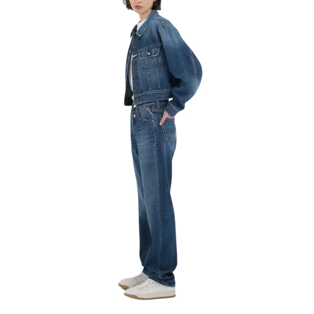 Replay Denim Jas Blue Dames