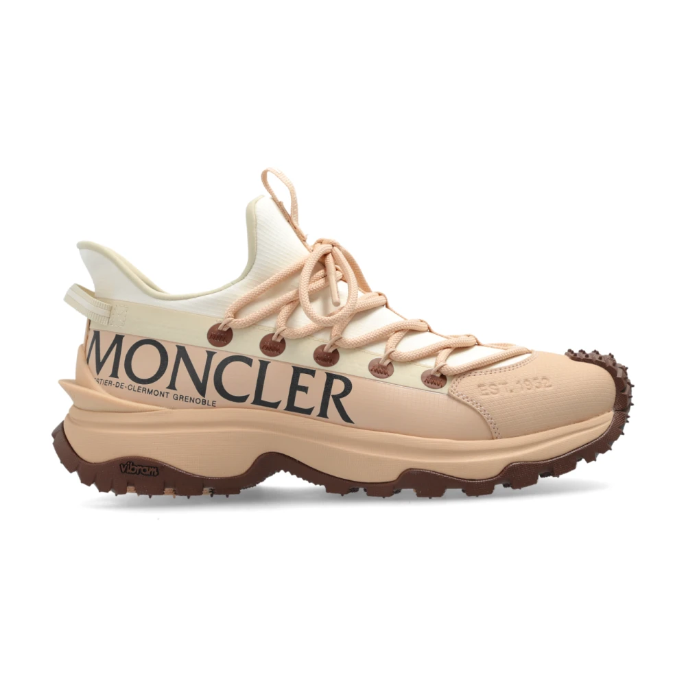 Moncler Women's Pink Sneakers, 6 Uk, Trailgrip Lite2