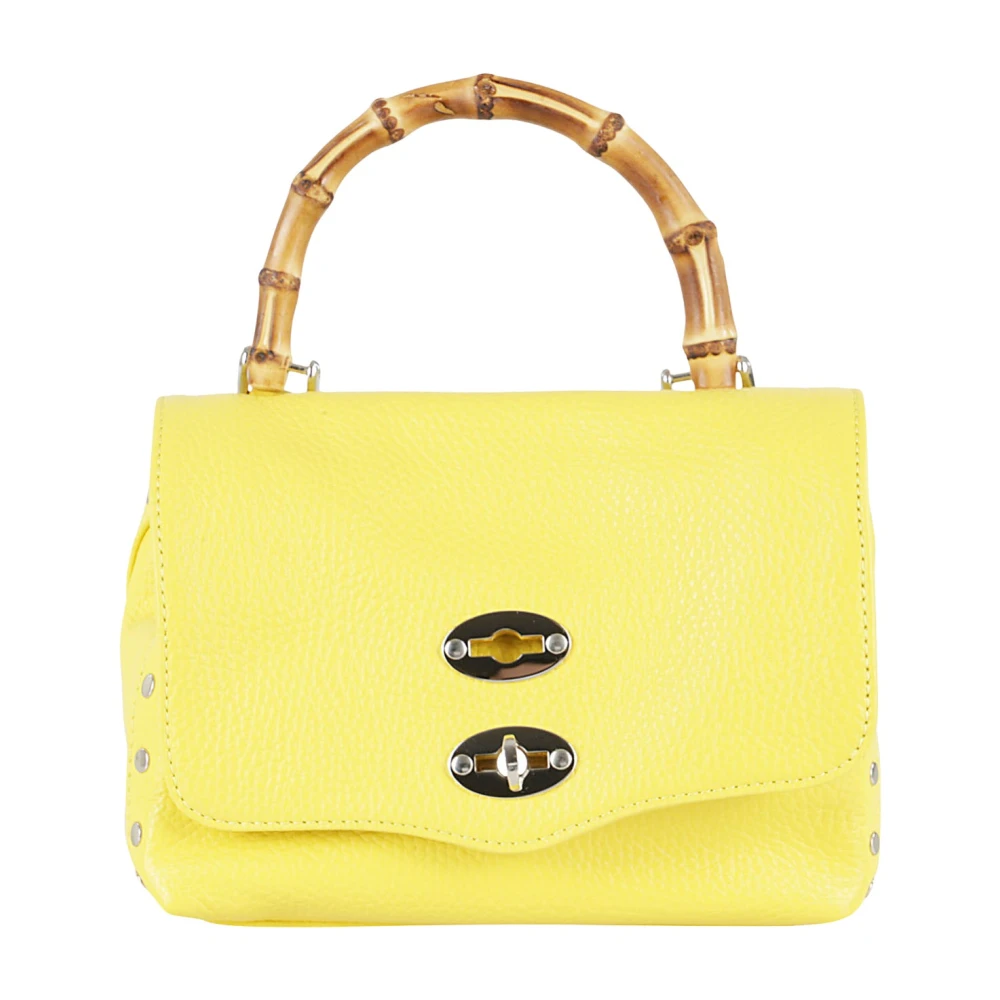 Zanellato Bamboe Dagelijkse Postina Tas Yellow Dames
