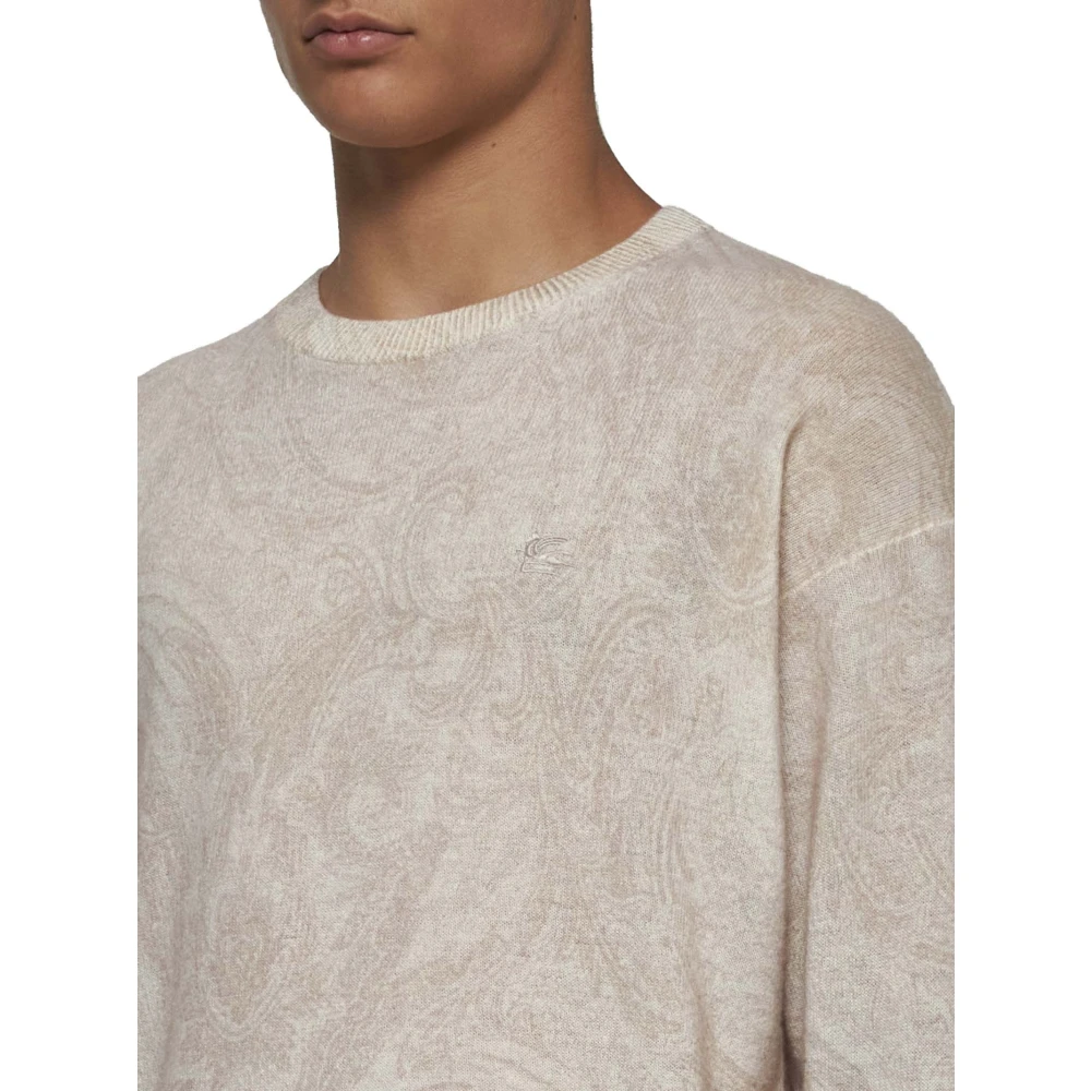 ETRO Stijlvolle Sweaters Collectie Beige Heren