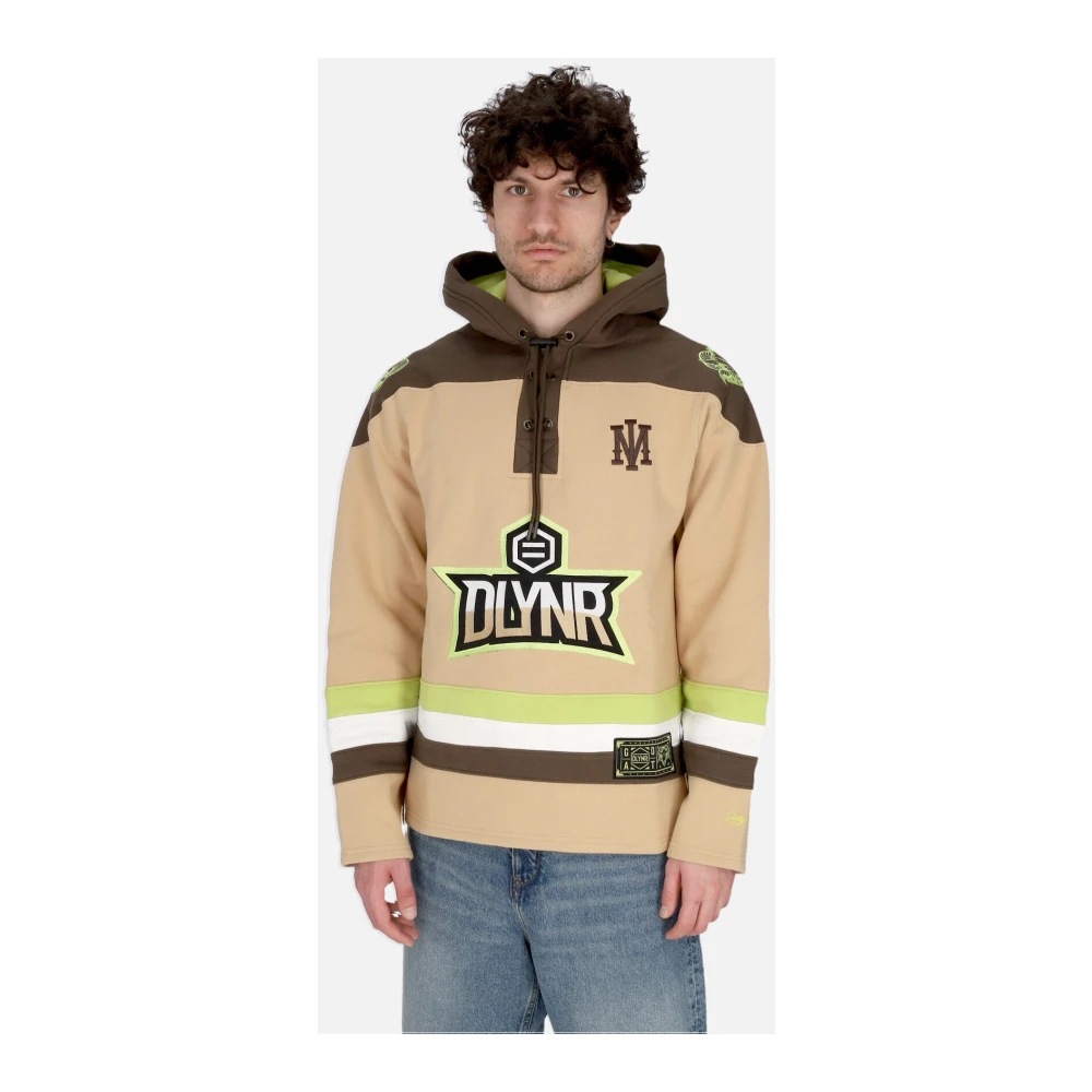 Dolly Noire Goat Hockey Hoodie Beige Heren