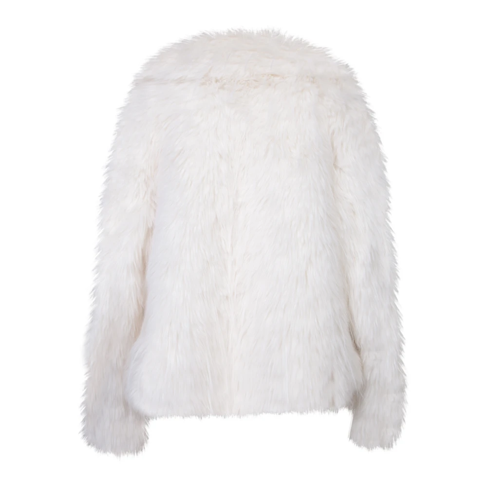 pinko Witte Jas voor Vrouwen Aw24 White Dames