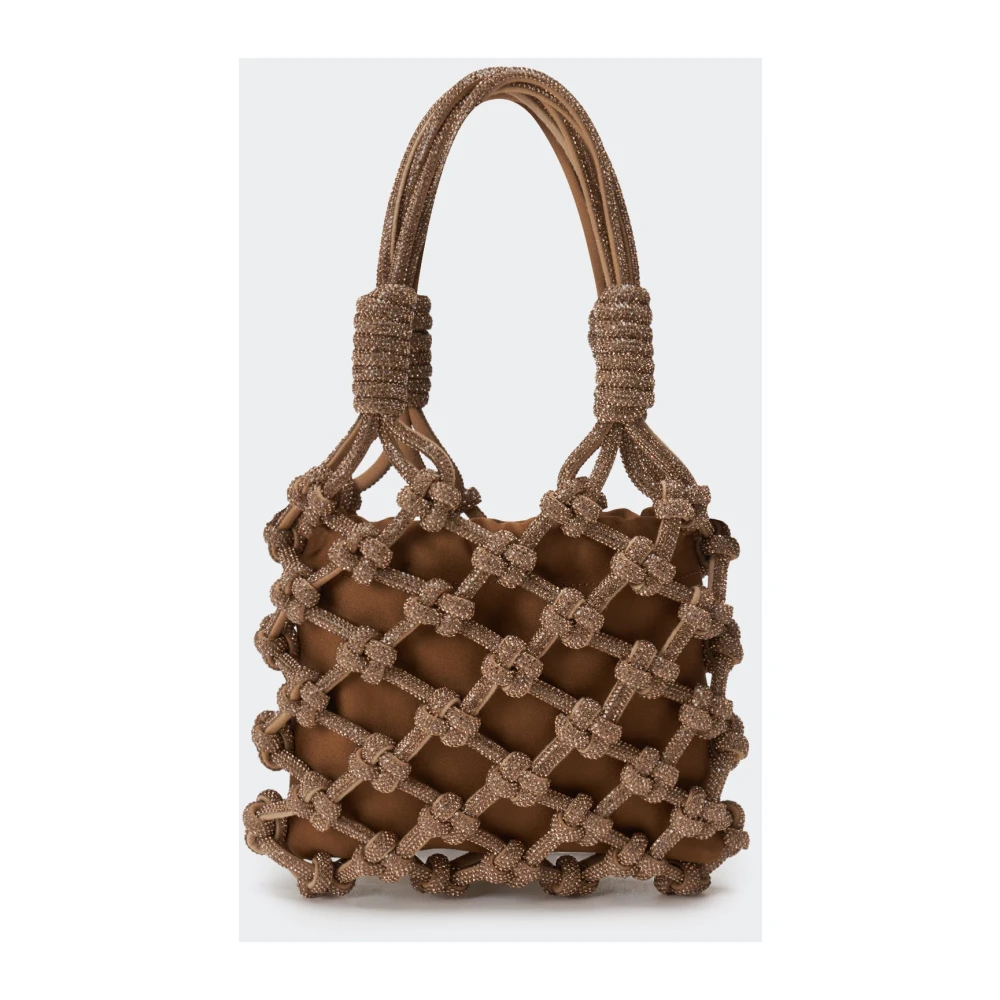 Hibourama Lola Tas met Kristallen Brown Dames