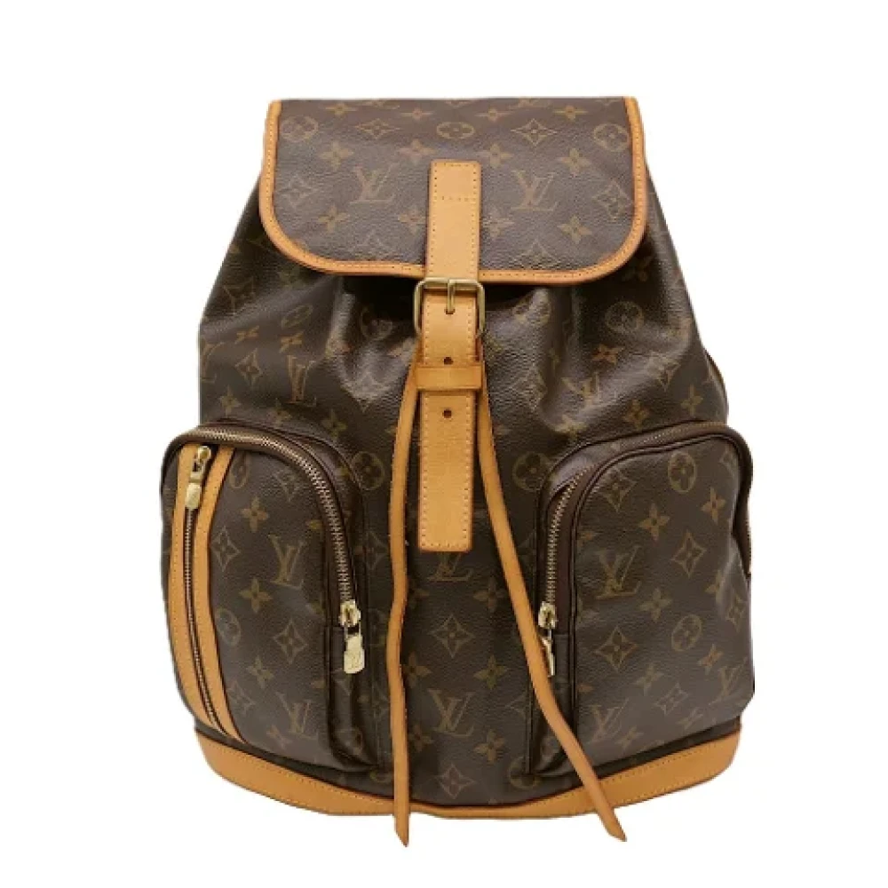 Louis Vuitton Vintage Pre-owned Canvas backpacks Brown Heren