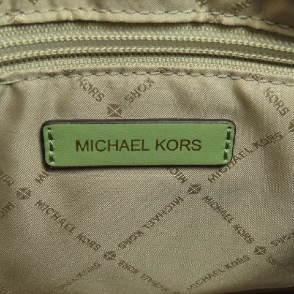 Michael Kors Pre-owned Leather handbags Green Dames