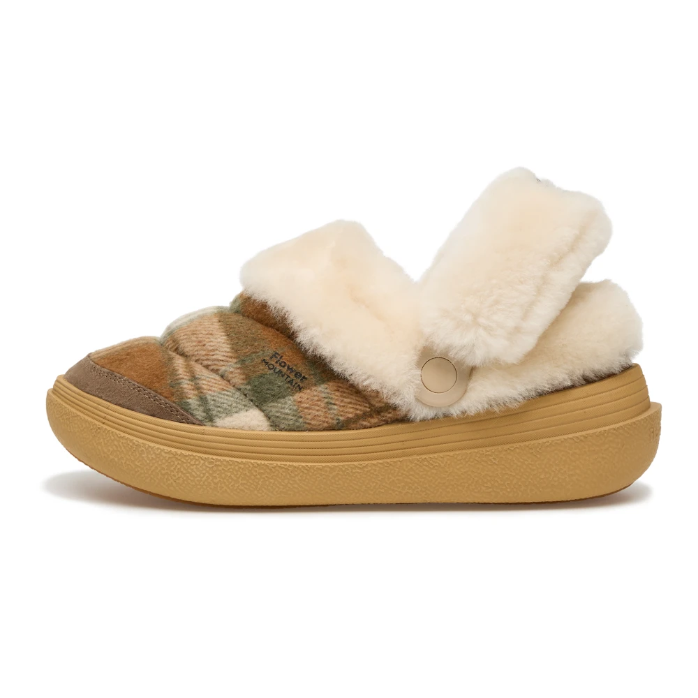 Flower Mountain Unisex Bruin Fami Slipper Uni