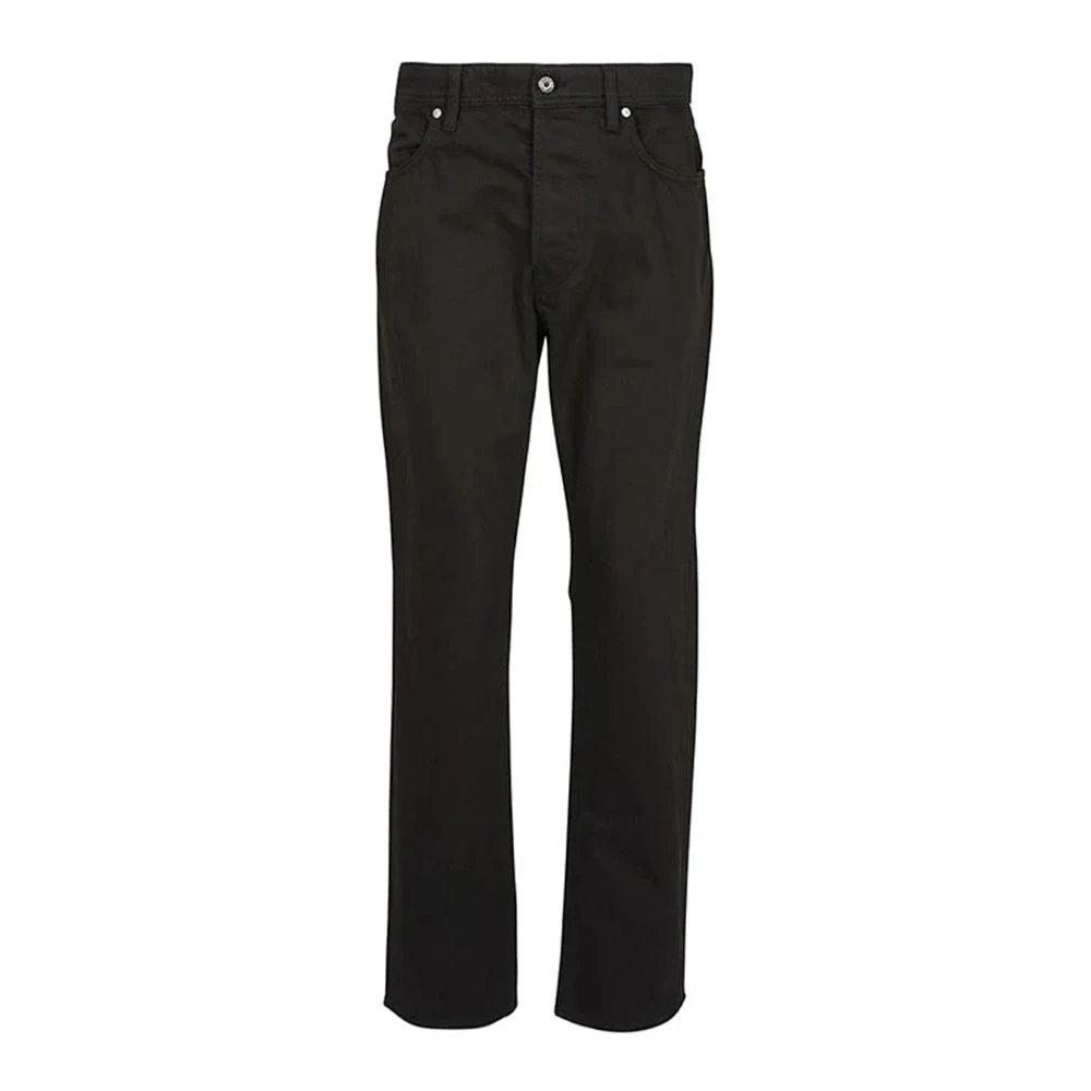 Stone Island Black Straight Fit Jeans, Male, W36, Pantalone