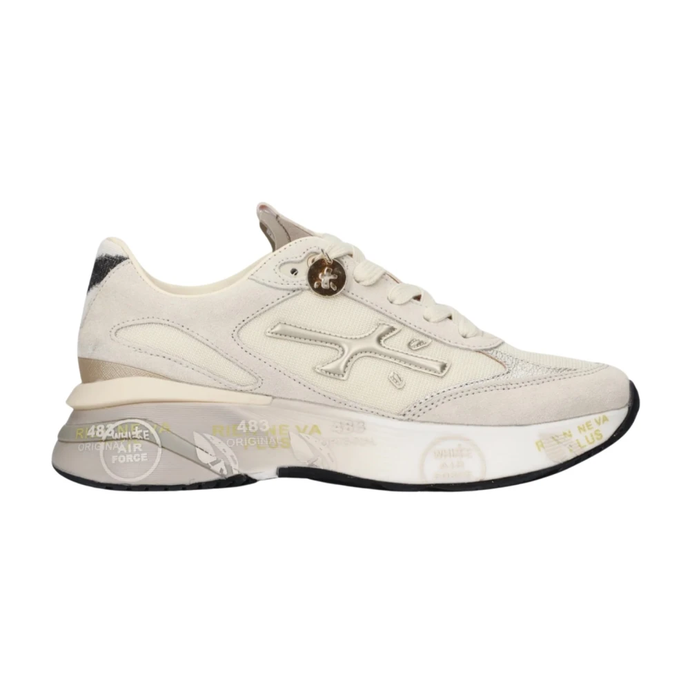 Premiata Women's Beige Sneakers, 8 Uk, Moerund 8080