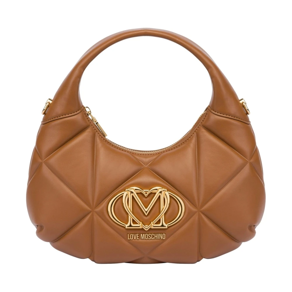 Love Moschino Gewatteerde Bruine Schoudertas Brown Dames