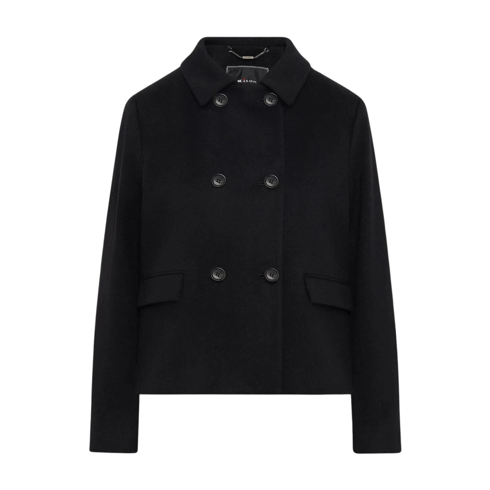 Kiton Kasjmier Erwtenjas Black Dames