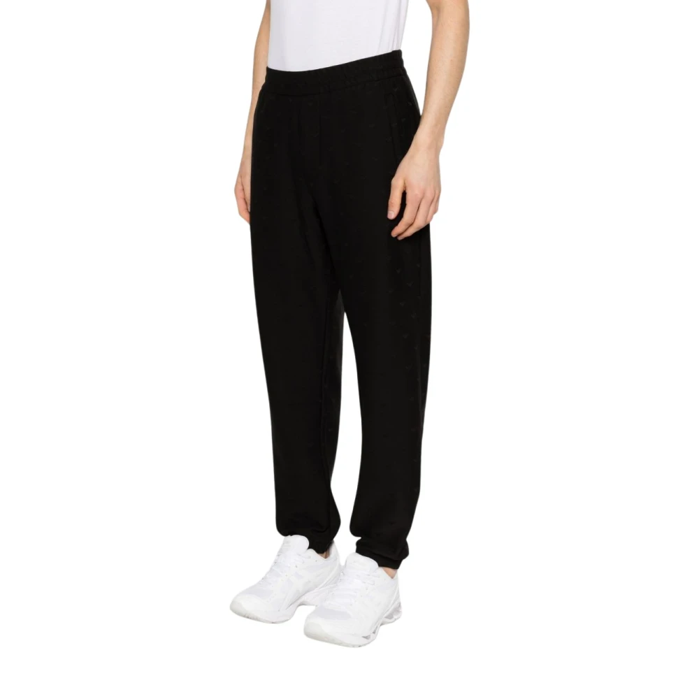 Emporio Armani Hombre Pantalones De Chándal De Mezcla De Algodón