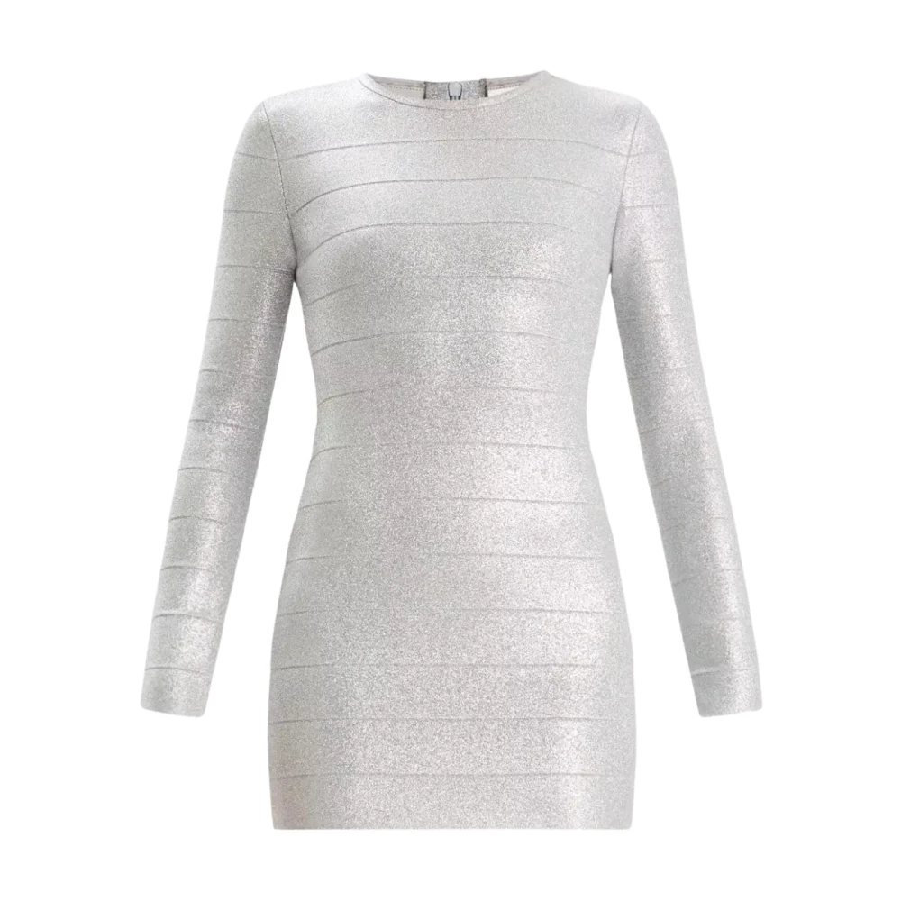 Herve Leger Day Dresses Gray Dames