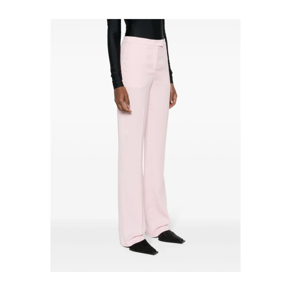 Andamane Straight Trousers Pink Dames