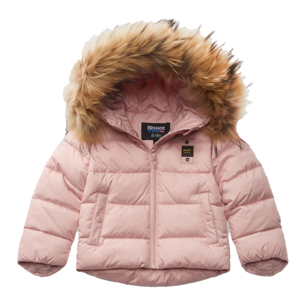 Blauer Pink Baby Eagle Down Jacket - Female - Winter Jackets - 9 M - Kids