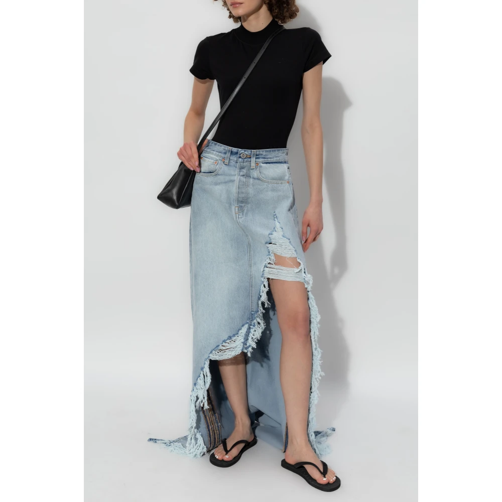 Vetements Denim rok Blue Dames