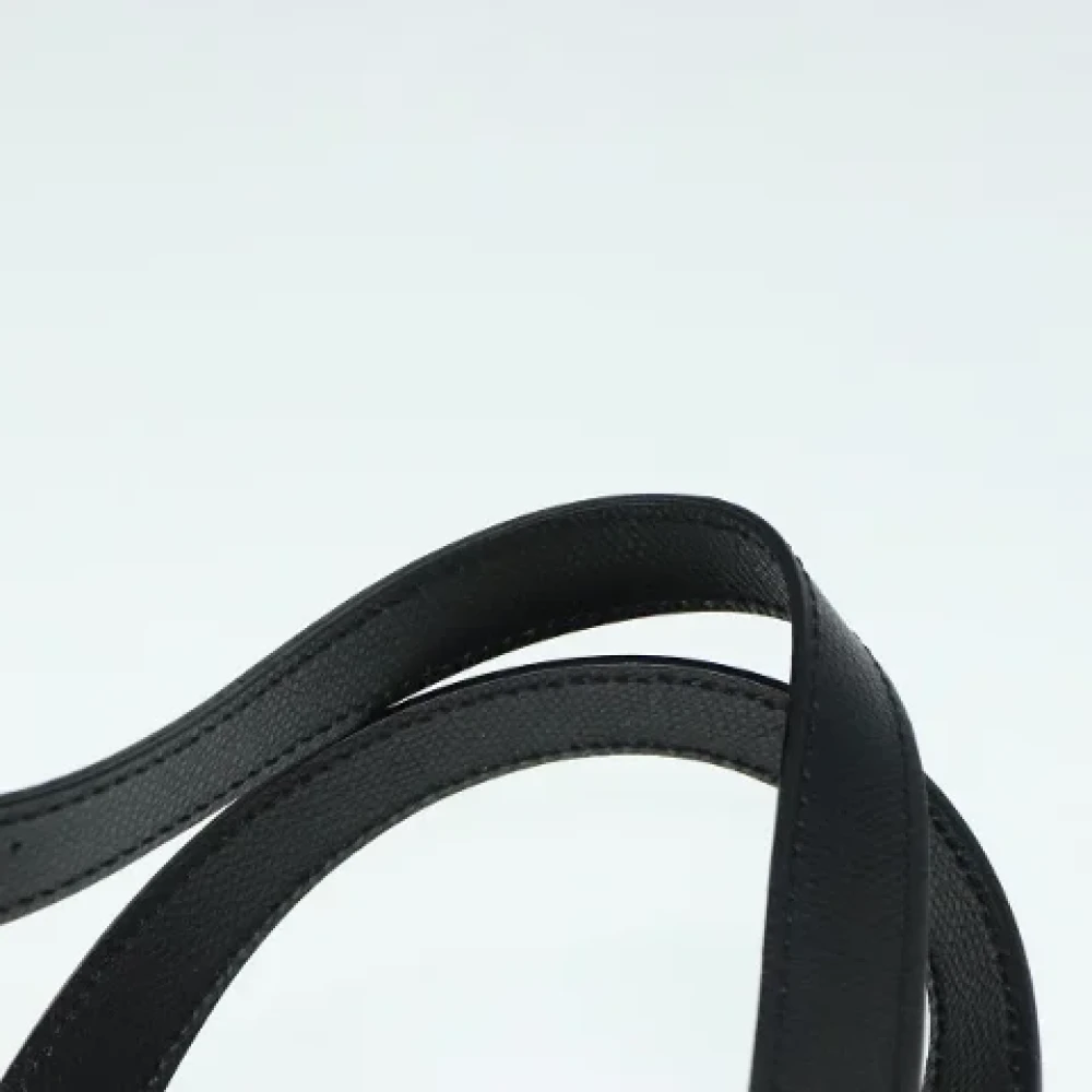 Celine Vintage Pre-owned Leather handbags Black Dames