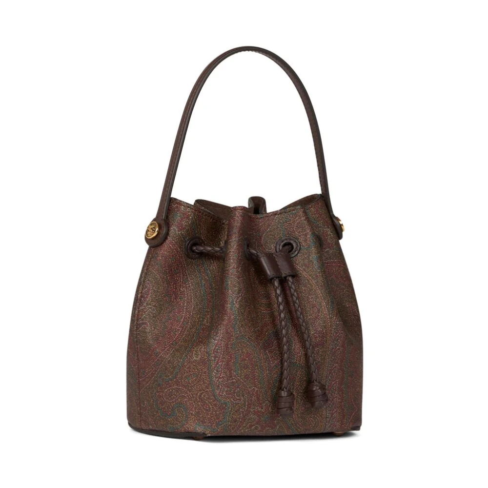 ETRO Bruine Trekkoordtas met Handvat Brown Dames