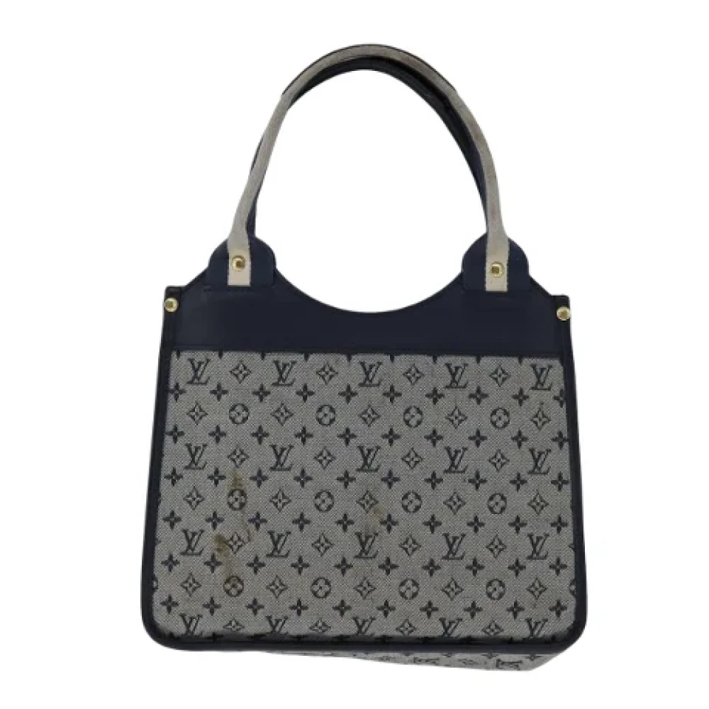 Louis Vuitton Vintage Pre-owned Canvas handbags Blue Dames