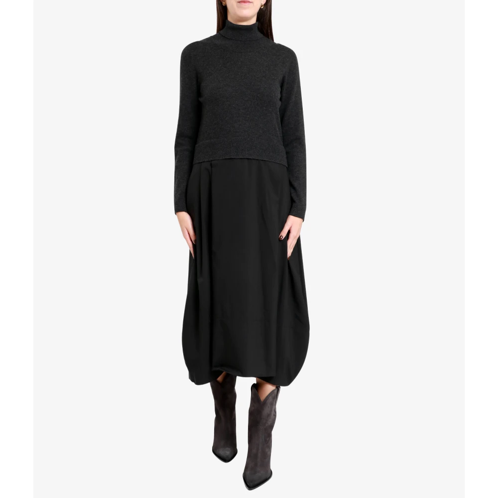 Gran Sasso Coltrui en Lange Rok Set Black Dames