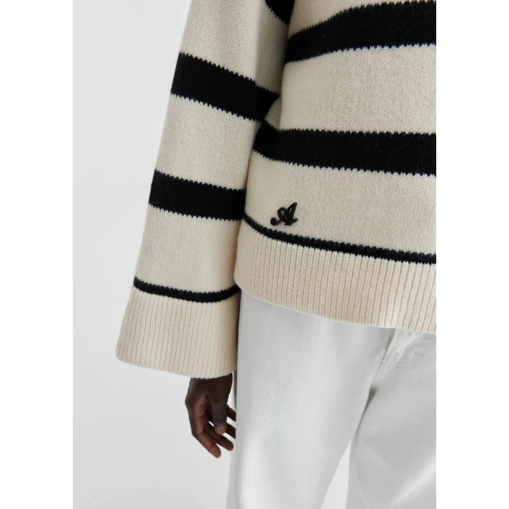 Axel Arigato Clio Cropped Sweater Beige Dames