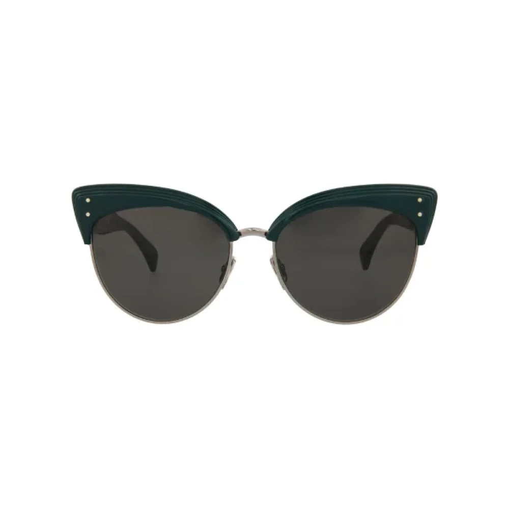 Alaïa Pre-owned Acetate sunglasses Green Dames