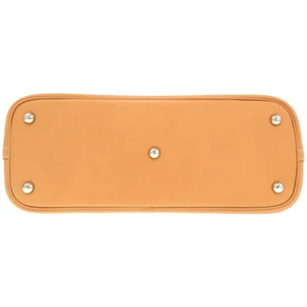 Hermès Vintage Pre-owned Leather handbags Brown Dames