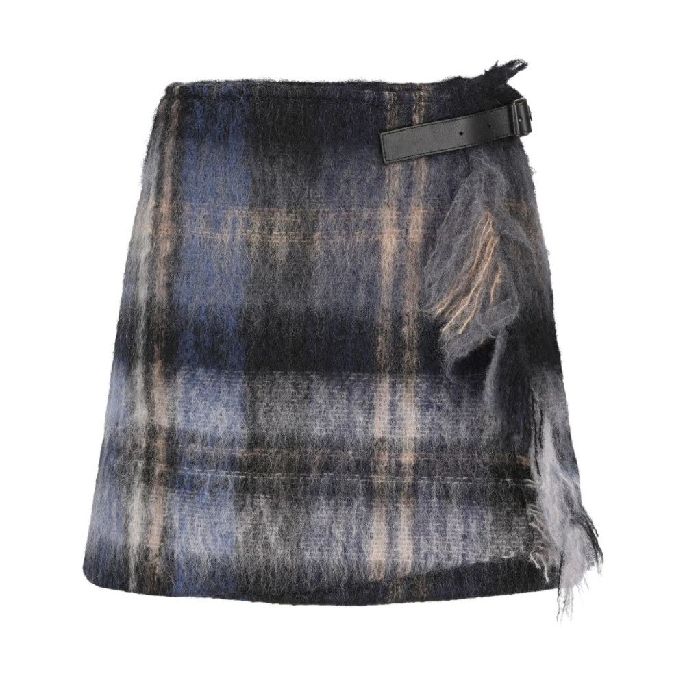 Loewe Women's Skirt In Mohair And Wool Blend