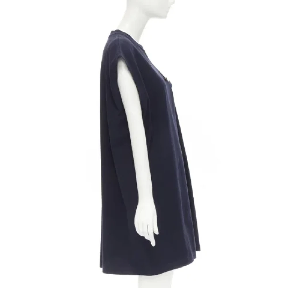Acne Studios Pre-owned Cotton dresses Blue Dames
