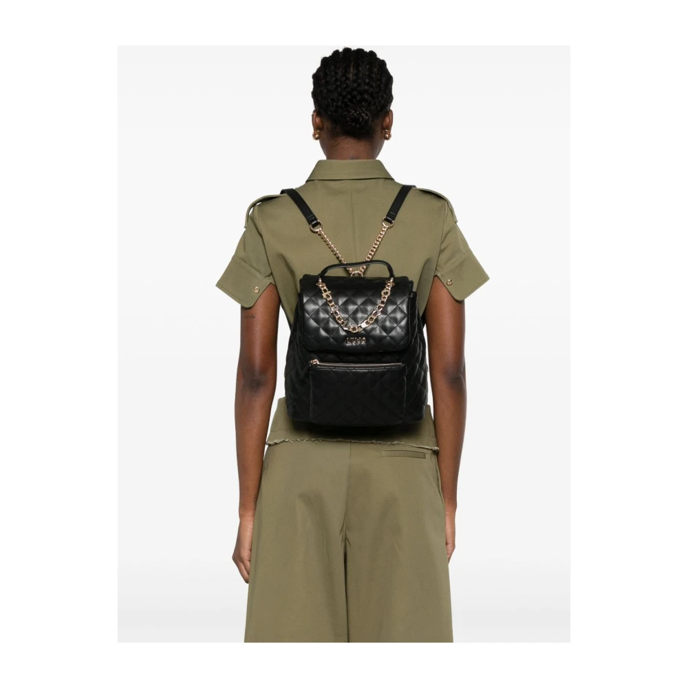 Liu Jo Zwarte Bucket Bag & Rugzak Black Dames