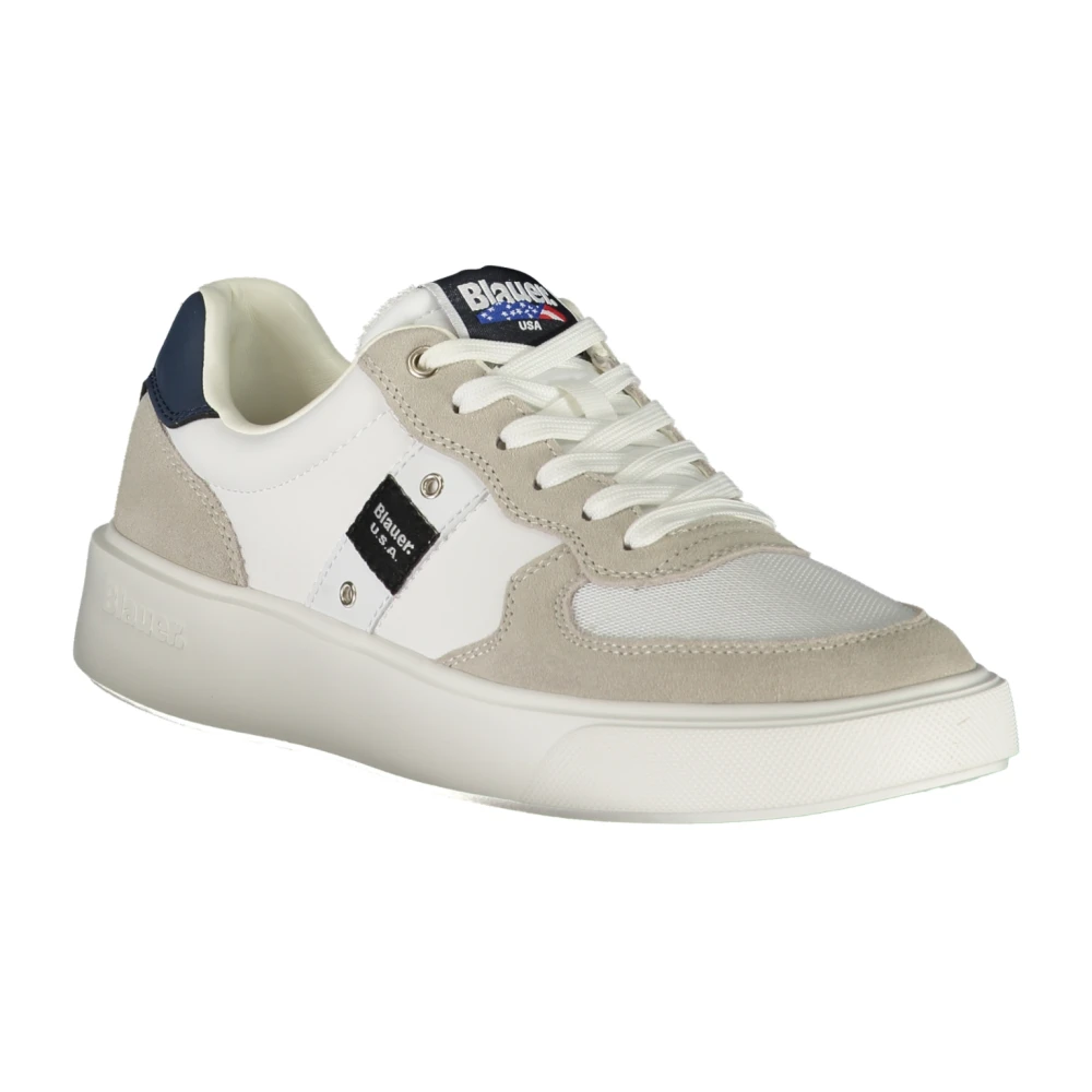Blauer Bianco Polyurethane Men Sneaker - EU45/US12 - Image 4
