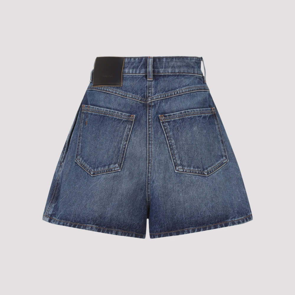 SPORTMAX Blauwe Bermuda Shorts voor Vrouwen Blue Dames