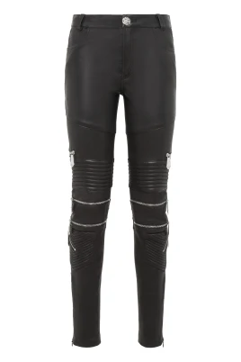 Leather Trousers Long