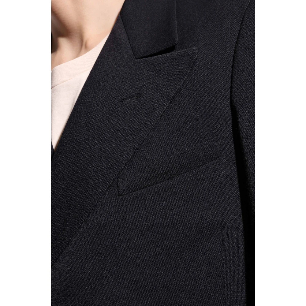 Maison Margiela Wollen blazer Black Heren