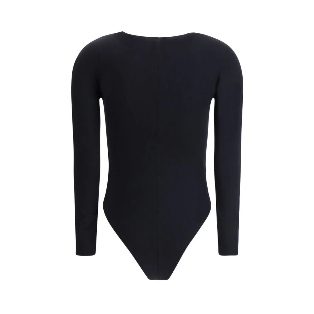 Wolford Donna Nero - Body Scollo A V - Tops - L - Immagine 4