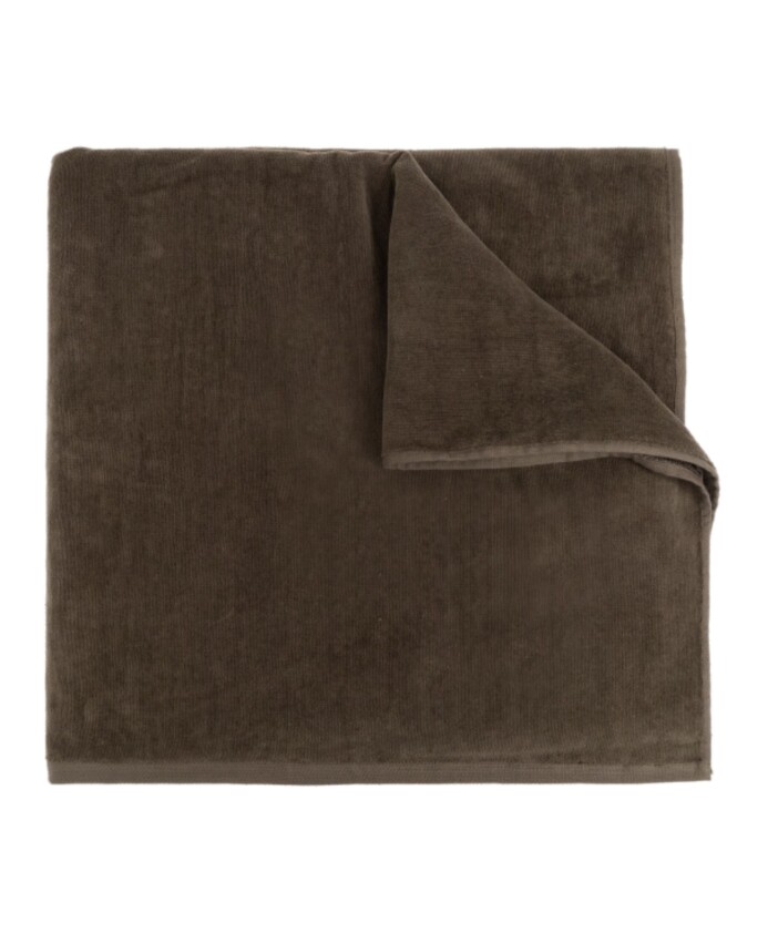 serviette-de-bain-de-luxe-marron