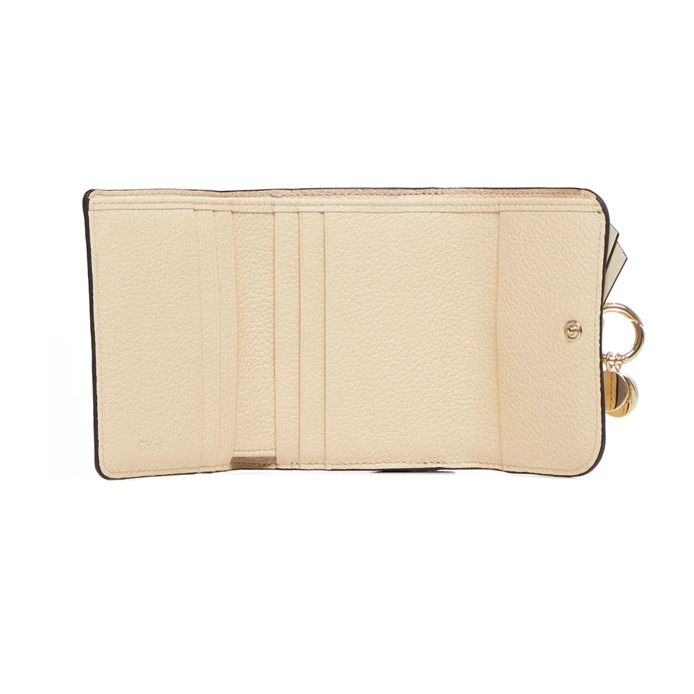 Chloé Stijlvolle Portemonnees voor Vrouwen Beige Dames