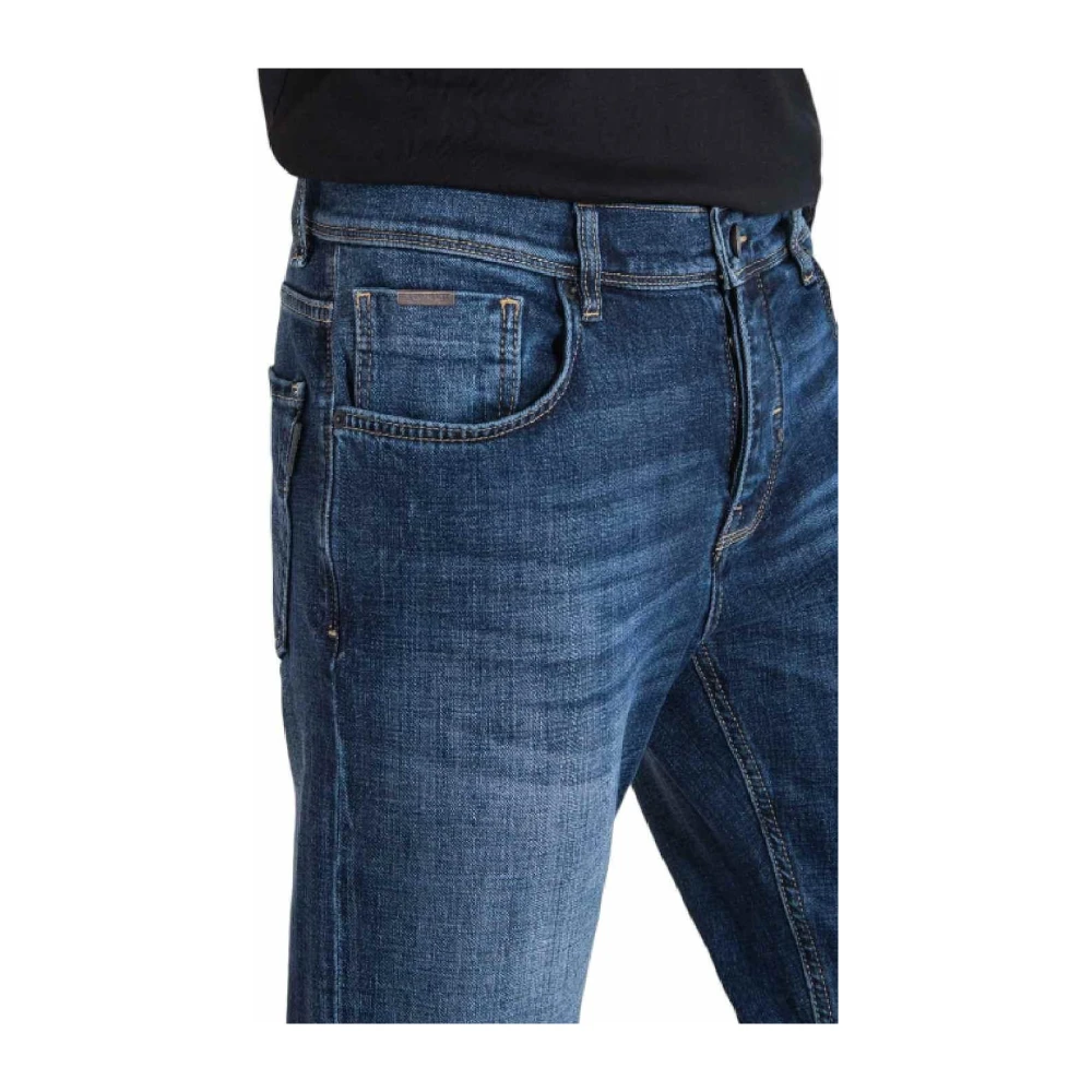 Antony Morato Slim Fit Katoenen Broek Argon Blue Heren