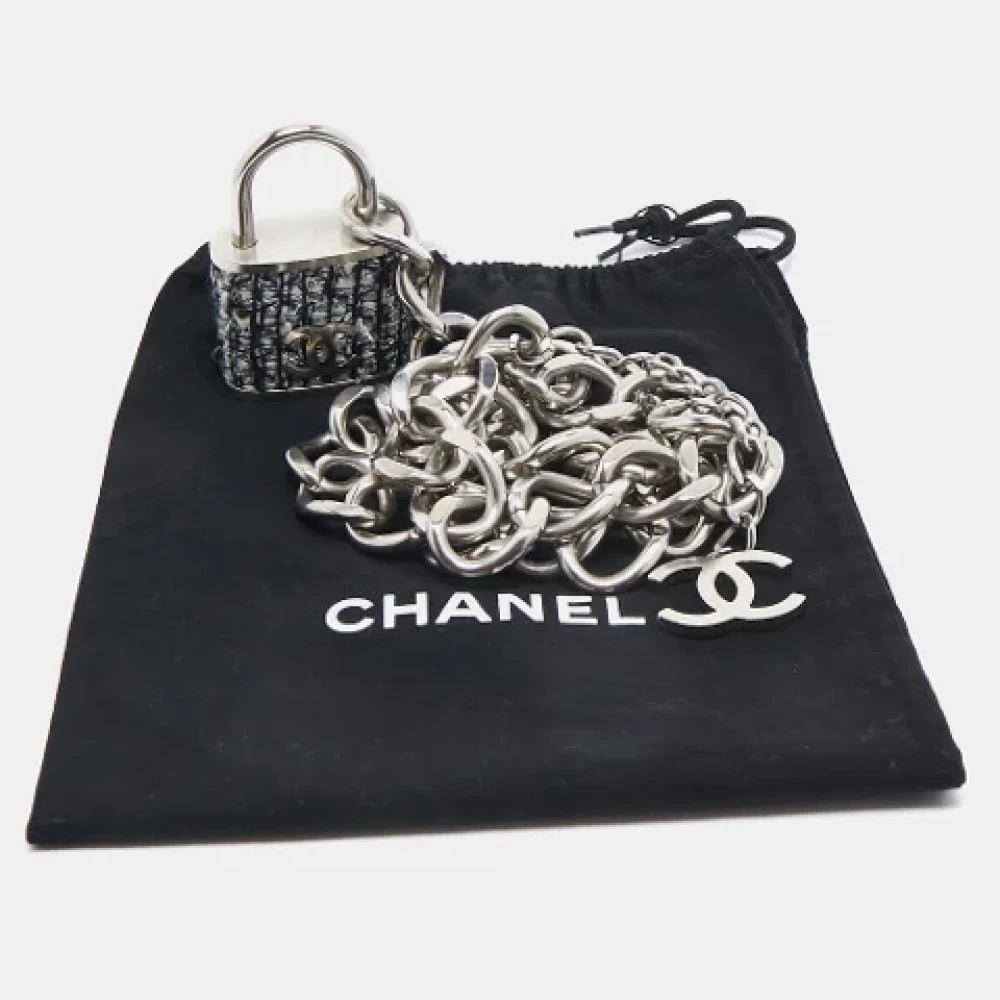 Chanel Vintage Pre-owned Metal belts Gray Dames