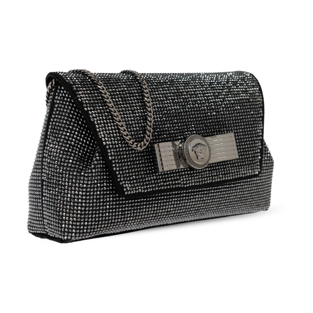 Versace Handtas Gianni Black Dames