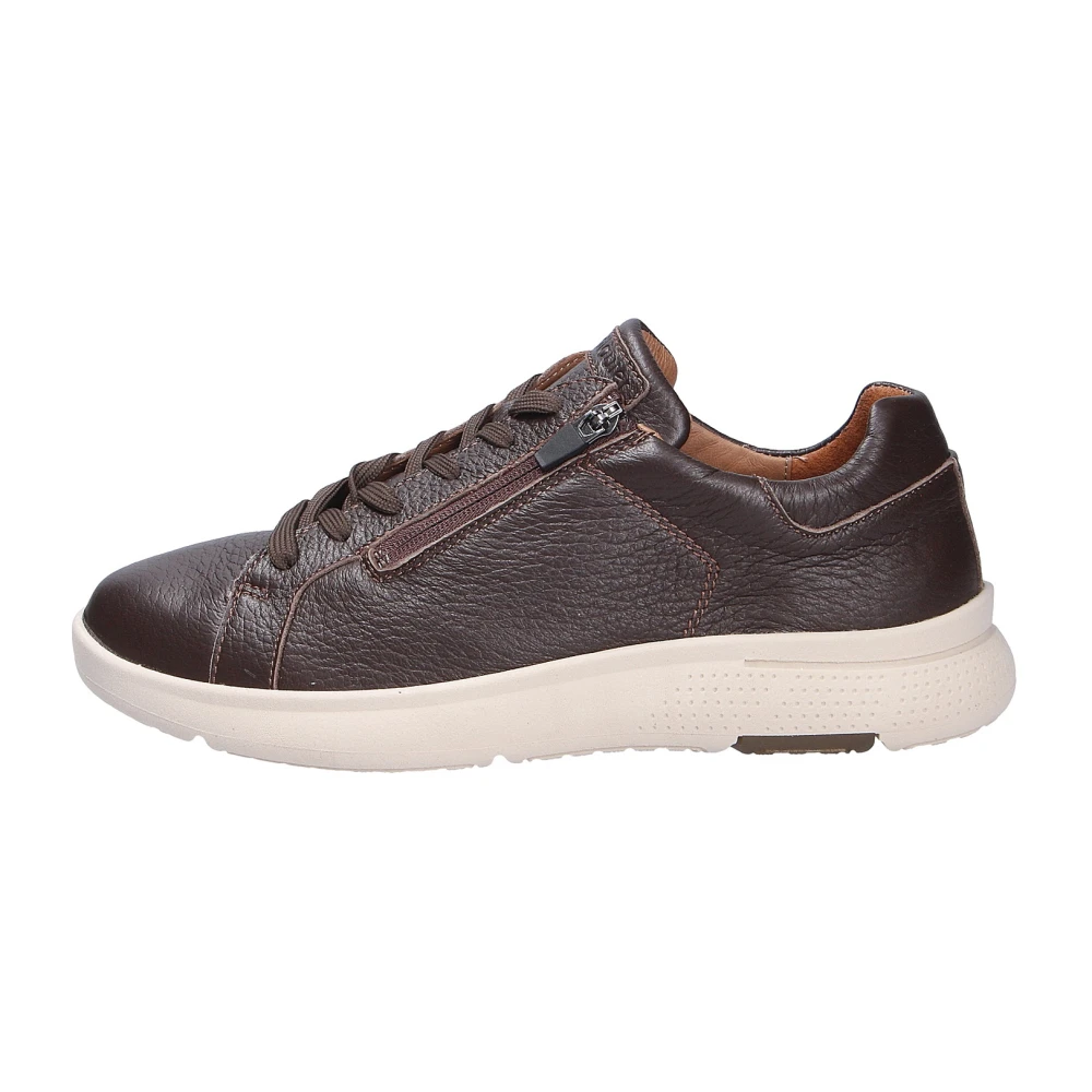 Waldläufer Heiko Sneaker Heren Schoenen Bruin