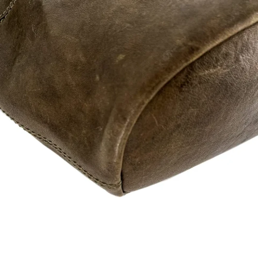 Givenchy Pre-owned Leather handbags Brown Dames
