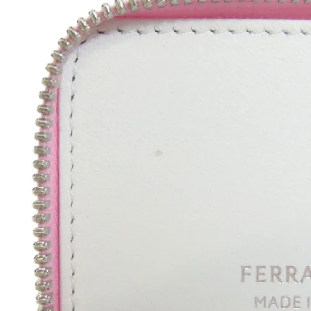 Salvatore Ferragamo Pre-owned Leather handbags Pink Dames