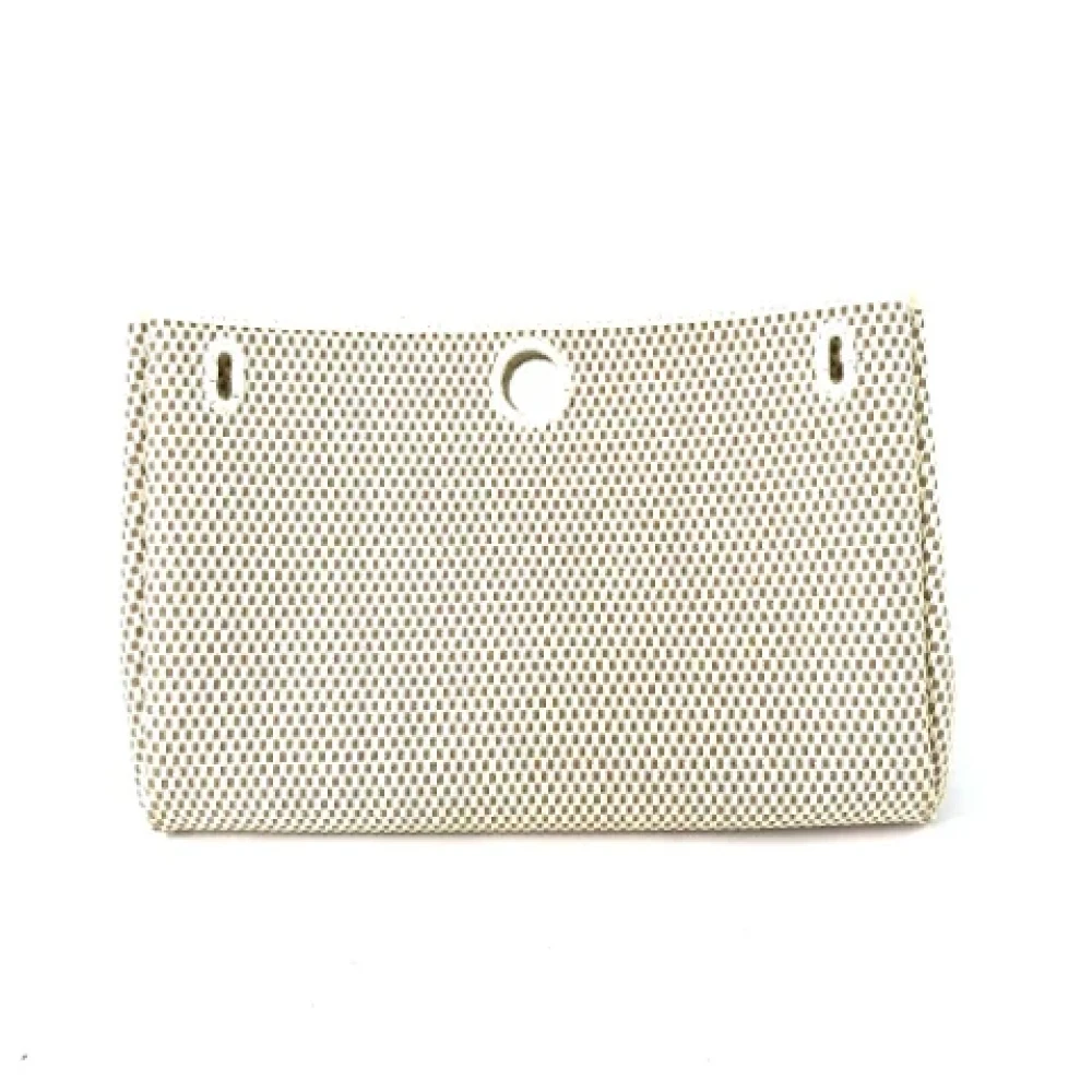 Hermès Vintage Pre-owned Fabric pouches Beige Dames