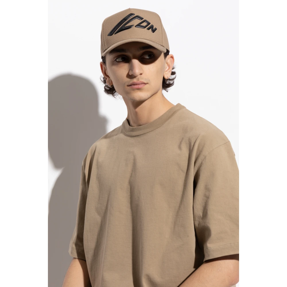 Dsquared2 Baseballpet Beige Heren