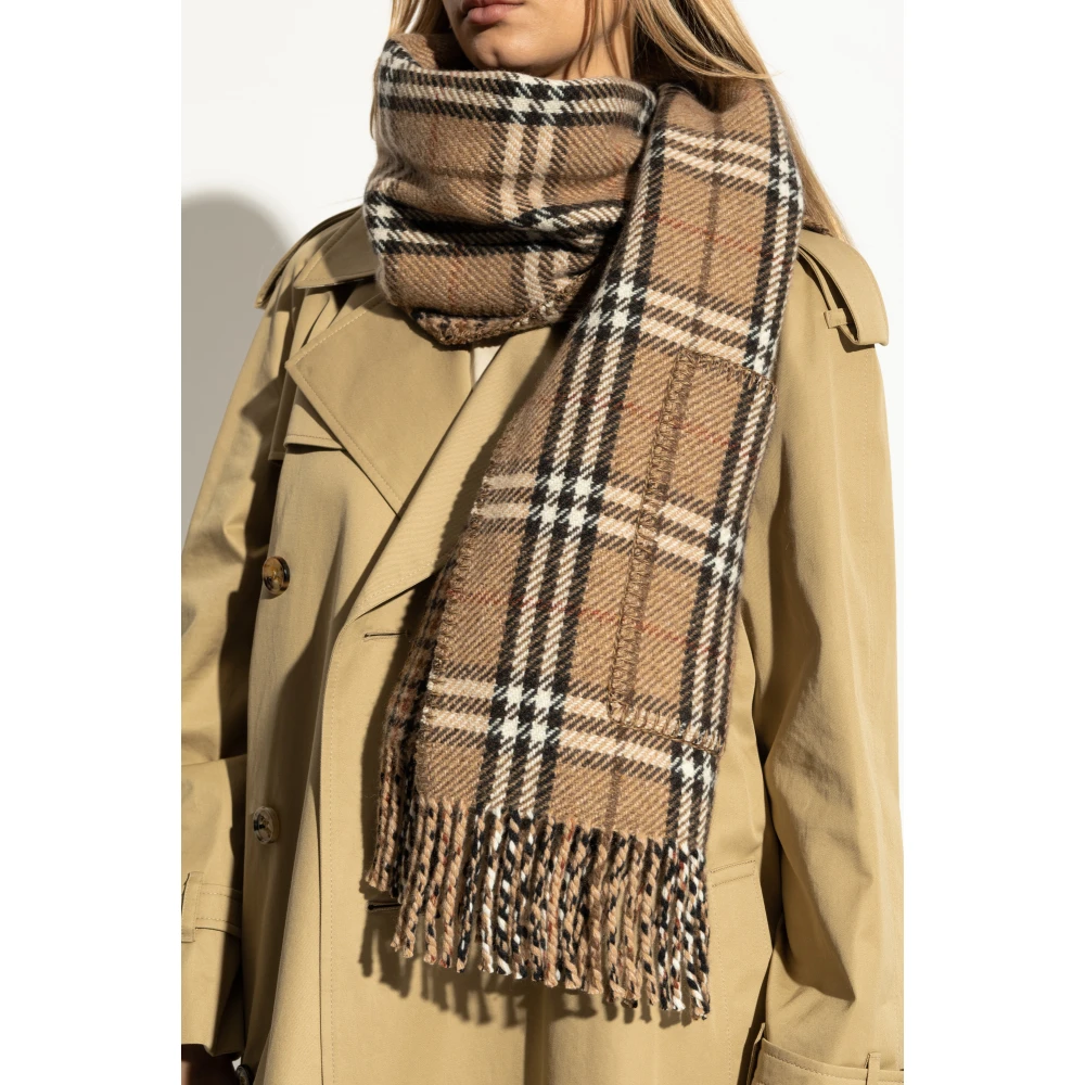 Burberry Sjaal met Zakken Brown Unisex