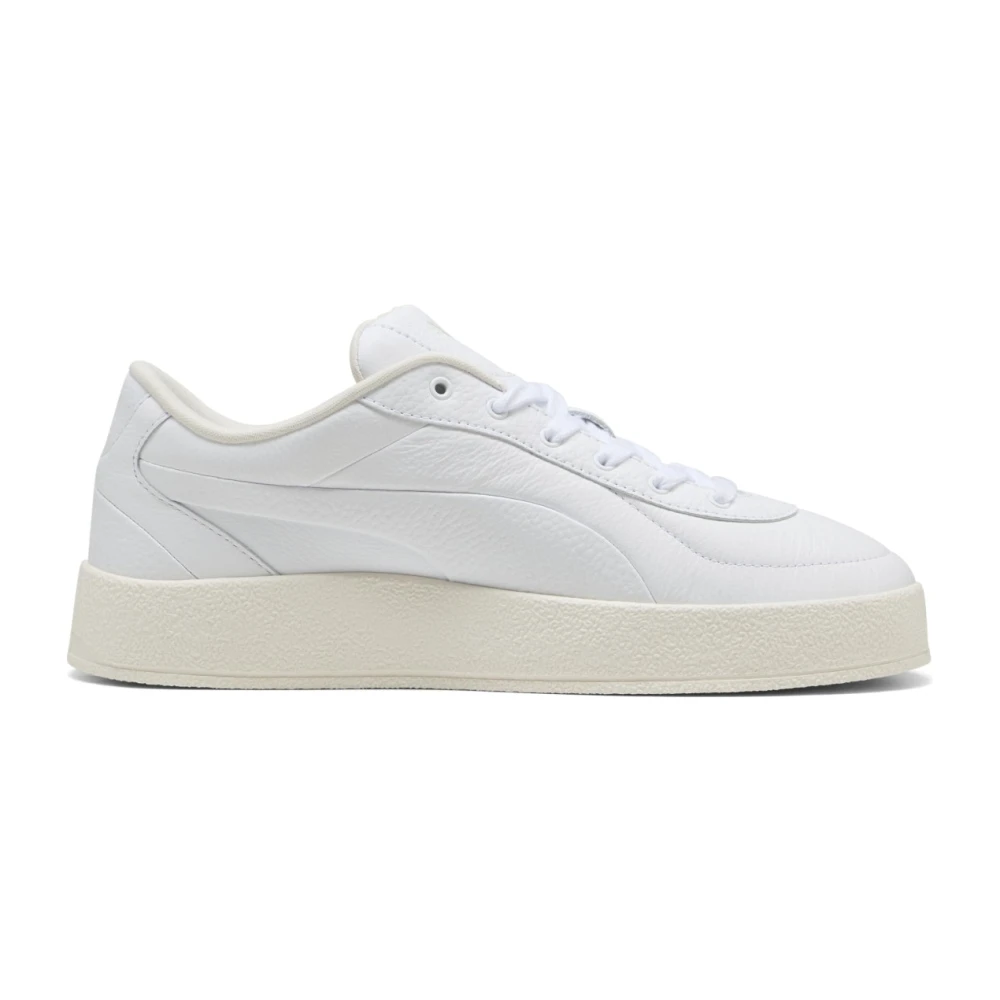 Puma Witte Luxe Sneakers voor Vrouwen Dames Schoenen