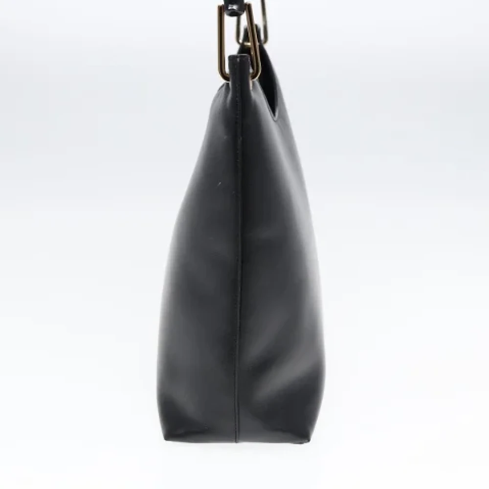 Gucci Vintage Pre-owned Leather handbags Black Dames