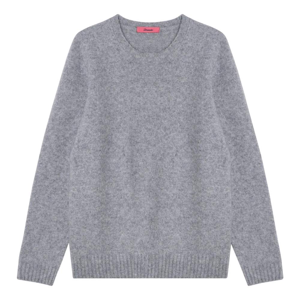 Drumohr Ronde Hals Shirt Gray Heren