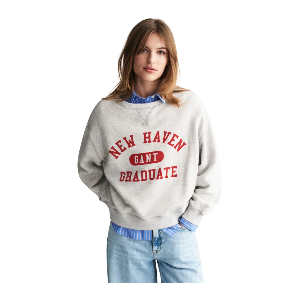 Knitwear > Round-neck Knitwear - - Gant - Modalova